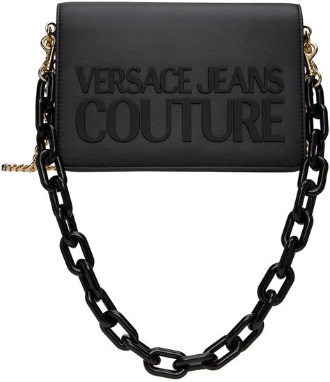 versace jeans couture logo crossbody bag|shoulder bag versace jeans couture.